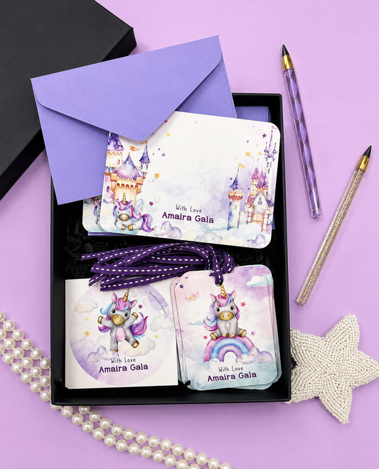 CLASSIC Stationery Set - Dreamy Unicorns