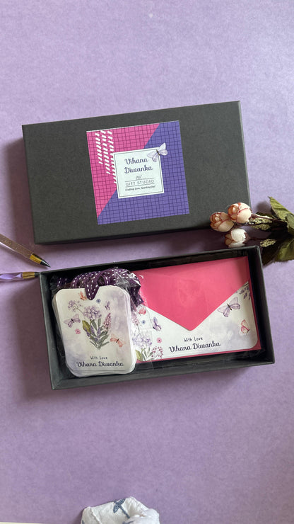 PETITE Stationery Set - Lilac Bloom