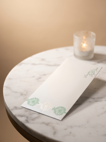 Ivory & Mint / Pack of 20