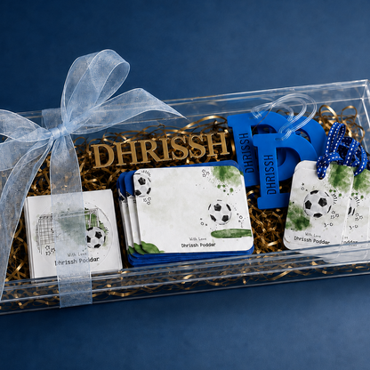 PREMIUM Stationery Gift Set : Football Kick-Off