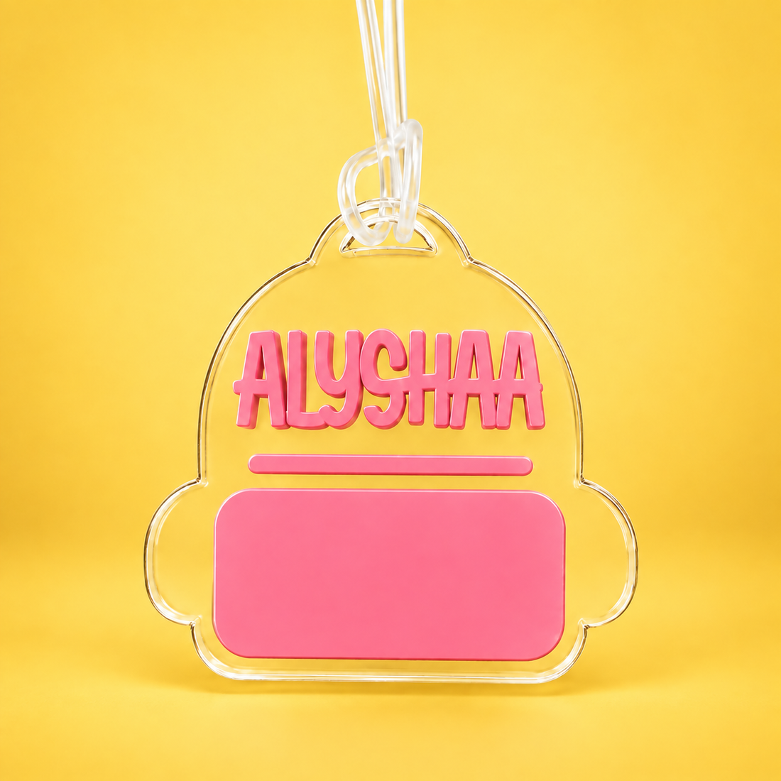 School Pop Bag Tag (Mono) – AW Gift Studio